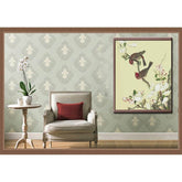 Painting by numbers birds and flowers